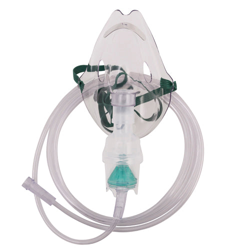 Nebulizer Kit Roscoe Adult Mask Cup & Tubing Case of 50