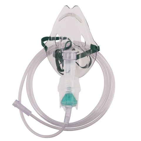 Nebulizer Kit Roscoe Adult Mask Cup & Tubing Case of 50