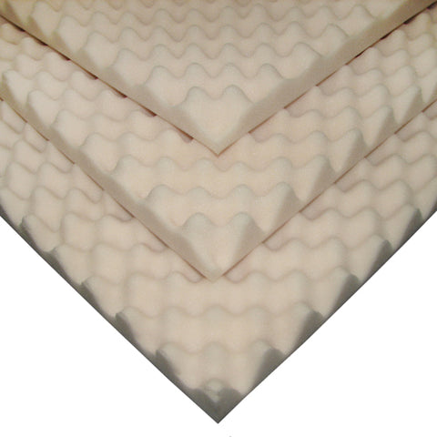 Eggcrate Bed Pad 3 x33 x72 for Ultimate Comfort Support