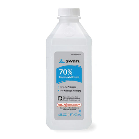 Isopropyl Alcohol- 70% (12/cs) 16 oz. Rubbing Antiseptic