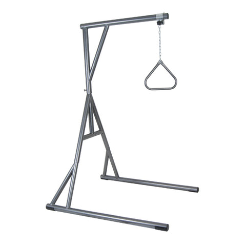 Bariatric Free Standing Trapeze 650 Lb Cap Silver Vein