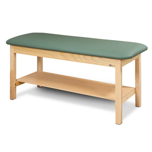 Treatment Table Flat Top w/Shelf 30 Wide Classic Design