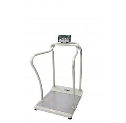 ProPlus Clinical Scale w/Rail for Easy Patient Weighing