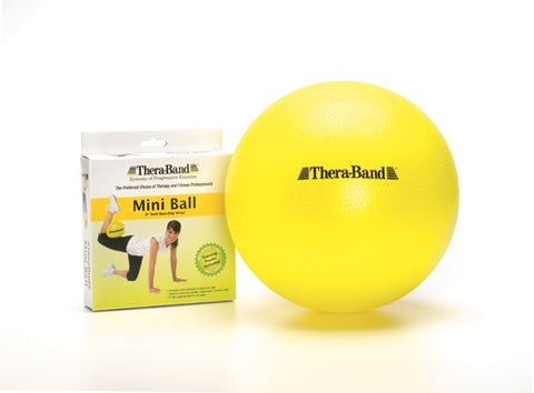 Theraband Mini Ball Yellow 9 Diameter for Core Strength