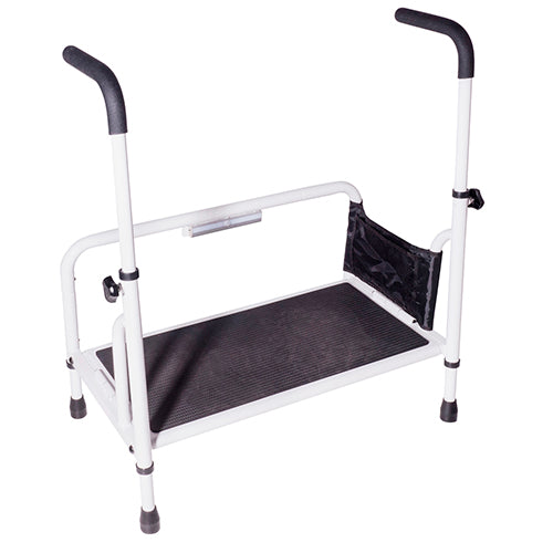 Stander Step White Ergonomic Safety Stool with LED Light