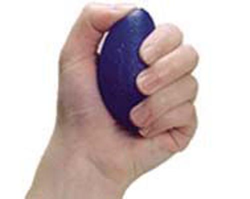 Hand Eggsercizer-Firm Plum for Grip Strength and Therapy