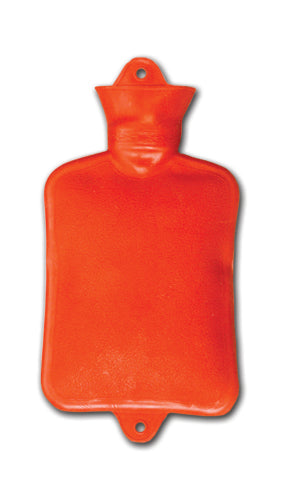 Hot Water Bottle-2 Quart - Bagged Easy To Fill Latex Rubber