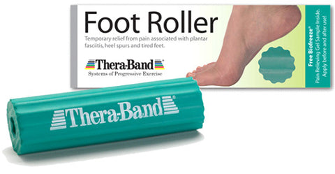 TheraBand Foot Roller Green 1.5 Dia with 0.5 Center Each