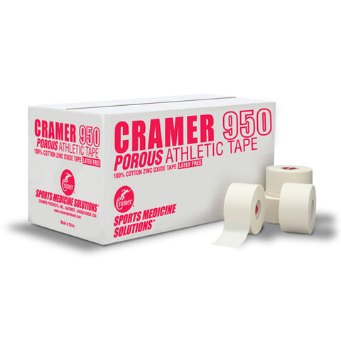 Athletic Tape Cramer 950 Porous 1 x 15 yd Case of 48