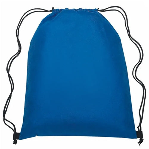 Drawstring Bag Royal Blue - Water Resistant Backpack