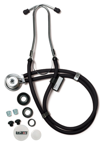 Sprague-Rappaport Black Stethoscope 22 Five-In-One Kit