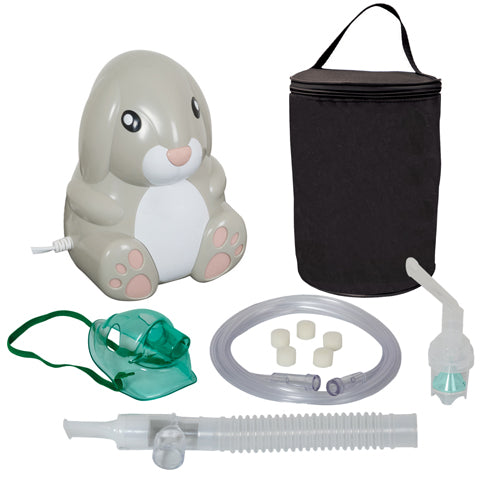 Bunny Nebulizer w/Disp Neb TRU Neb & Carry Bag for Kids