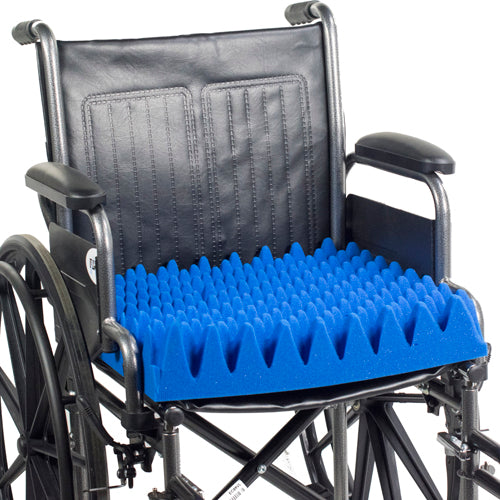 Wheelchair Foam Cushion Convoluted 18 X 16 X 4 for Comfort