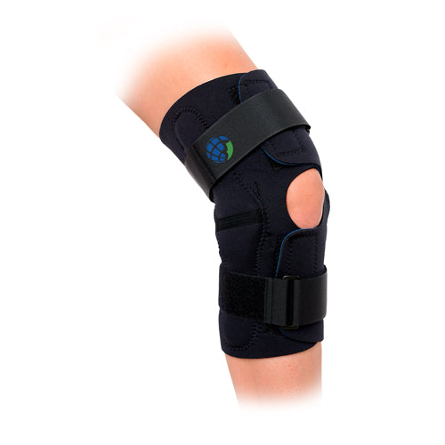 Wrap Around Hinged Knee Brace 4XL Knee Circum 25-28 Inches