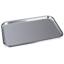 Meal Tray 21 x 16 Stainless Steel for Easy Serving