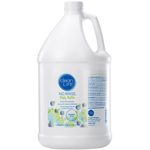 No Rinse Body Bath Gallon for Easy Bedside Care