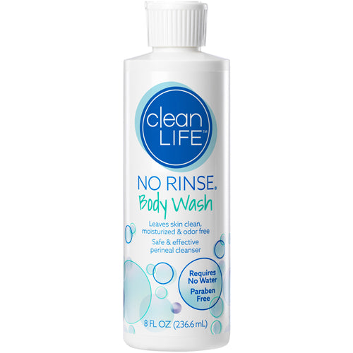 No Rinse Body Wash 8 Oz for Clean and Fresh Skin