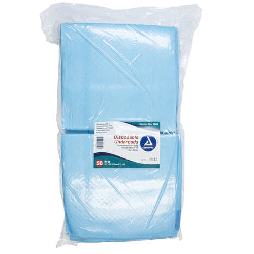 Disposable Underpads 30 x36 With Polymer 90 gr Case of 100