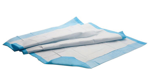 Underpads Economy 150/cs 24 x 36 Disposable for Bed Protection