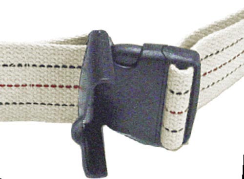 Gait Belt w Safety Release 2 x 48 Striped #80515 for Caregivers