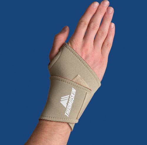 Thermoskin Wrist Wrap Sm/Md Beige for Support and Comfort