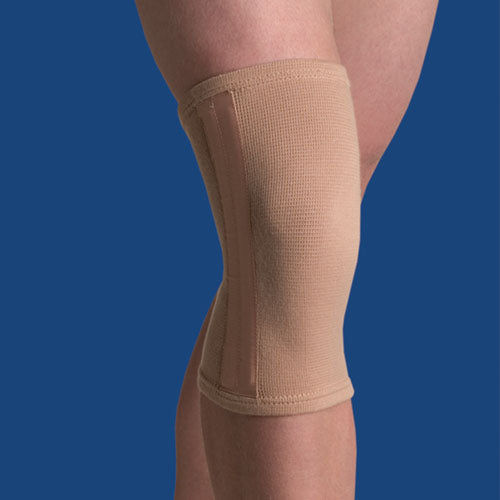 Elastic Knee Stabilizer Beige Large 15 to 16.5 Inches