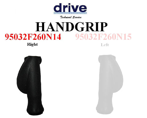 Right Hand Grip for 11061 Series of Rollators Replacement