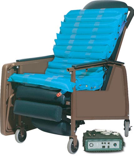 Geriatric Recliner Mattress & Pump System For Comfort