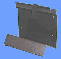 Wall Bracket for Amrex Units Black Anodized Aluminum Hardware