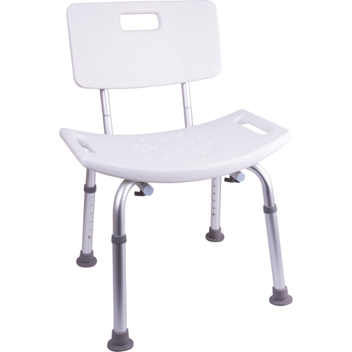 Shower Chair w/ Back 300 lb. Weight Capacity for Safety