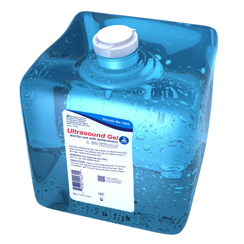 Ultrasound Gel 5 Liter Blue 1.3 Gal 4 Cs for Imaging