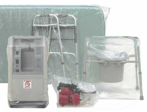 Equipment Bags Plastic for Commodes 30 x 12 x 45 RL/100