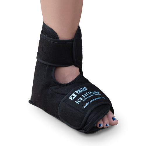 Ice It Pump Foot and Ankle Cold Compression Wrap