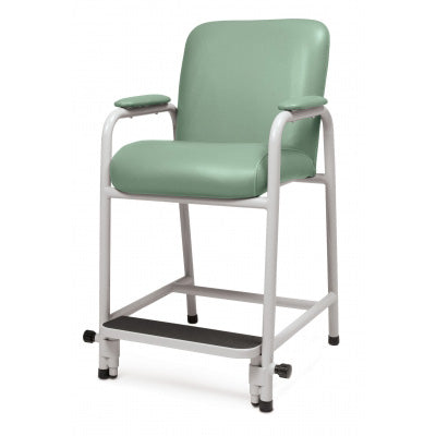 Hip Chair w/ Adjustable Footrest Jade Color for Comfort