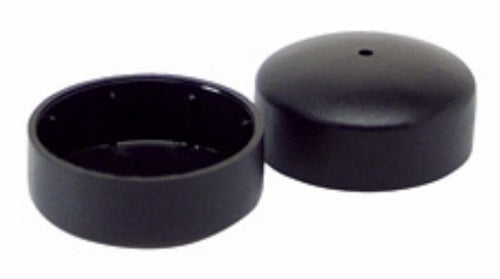 Lumex Glide Caps Black (pr) for Smooth Walker Movement