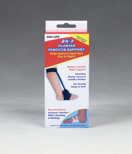 24/7 Plantar Fasciitis Brace for Day and Night Relief