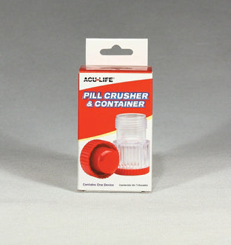 Pill Crusher and Container for Easy Medication Use