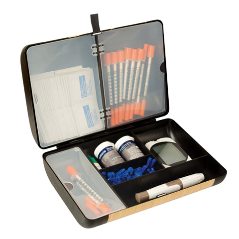 Diabetic Storage Organizer for Supplies and Accessories