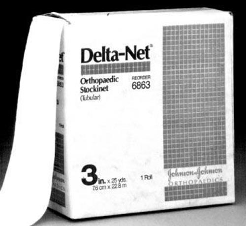 Delta-Net Stockinet 2 X 25 Yards 2 Bx/Case for Fast Drying