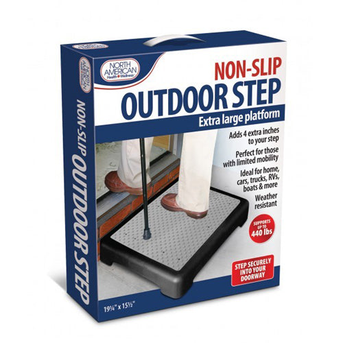 Outdoor Step Rubber Mat 4 High for Safe Entry Support