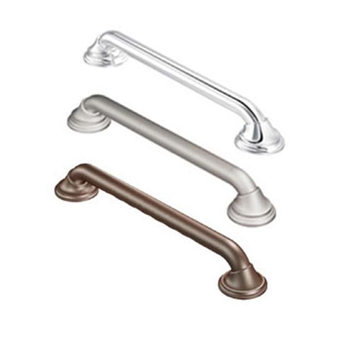 Moen Ultima Grab Bar 16 Chrome w/Curl Grip for Safety