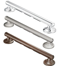 Moen Elegance Grab Bar 24 Chrome w Grip Pads for Safety