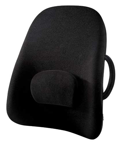 Wideback Backrest Support Obusforme Black for Comfort