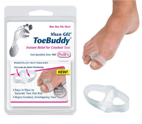 Visco-GEL ToeBuddy Toe Separator for Pain Relief