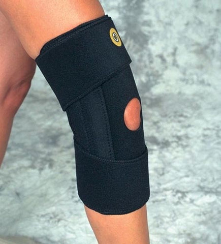 Universal Knee Wrap With Stays Sportaid For Support