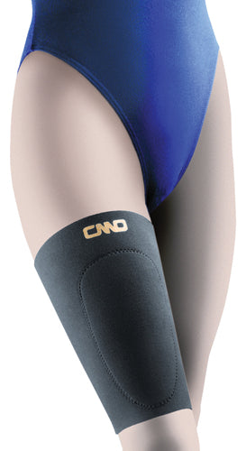 DermaDry Thigh Support Sleeve Small for Injury Relief