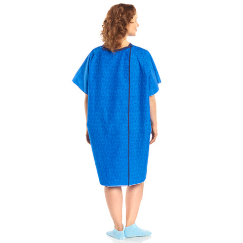 Snapwrap Gown Reusable Blue Marble Print for All Sizes