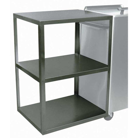 Stainless Side Table for Hot Pack Tank Storage Solution