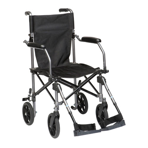 Travelite Transport Chair In A Bag Gunmetal Grey 18 Inch