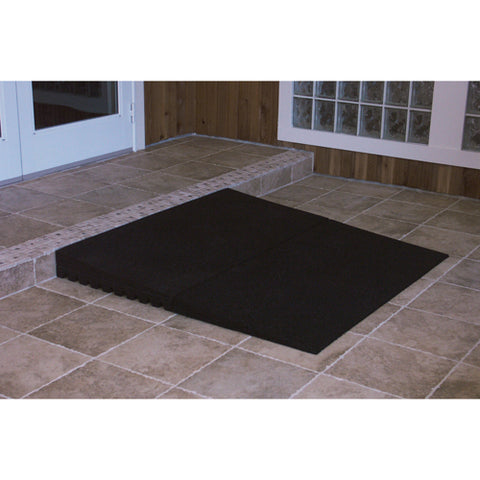 Transitions Modular Entry Mat Rubber Threshold Ramp 2.5